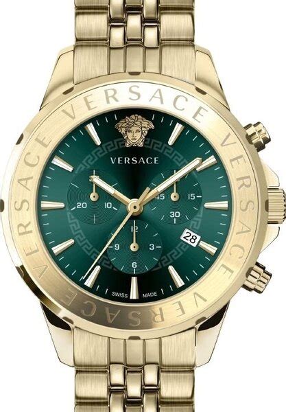 versace herrenuhr gold